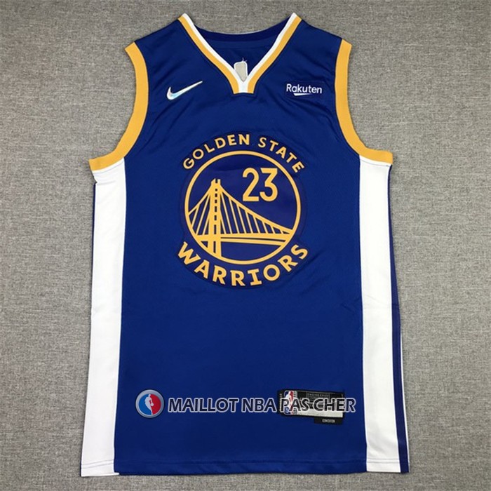 Maillot Golden State Warriors Draymond Green NO 23 Icon Bleu